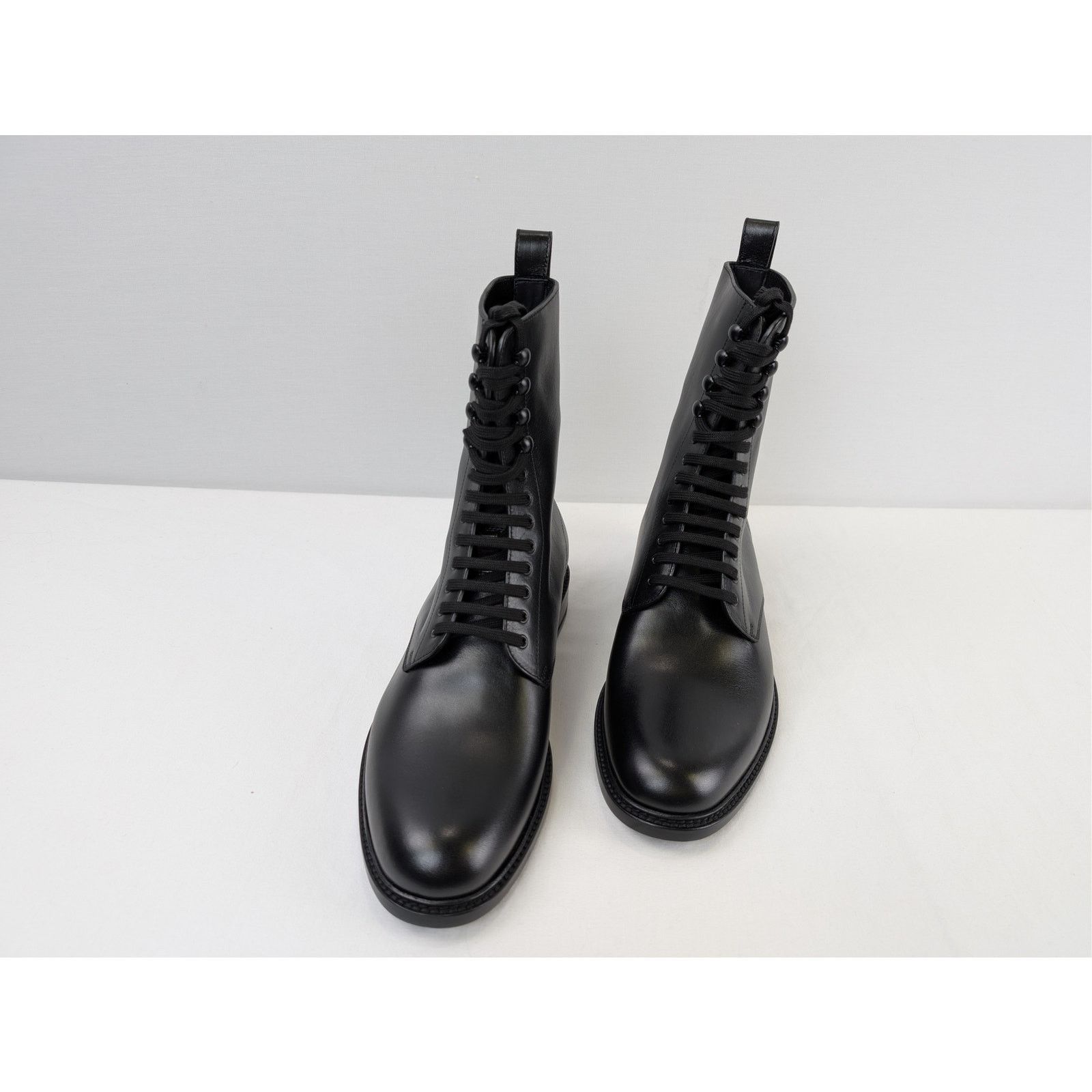 Saint Laurent Paris o1rshd1 Stalker Army 20 Lace up Boots in Nero Size US 10 / EU 43 - 8 Thumbnail