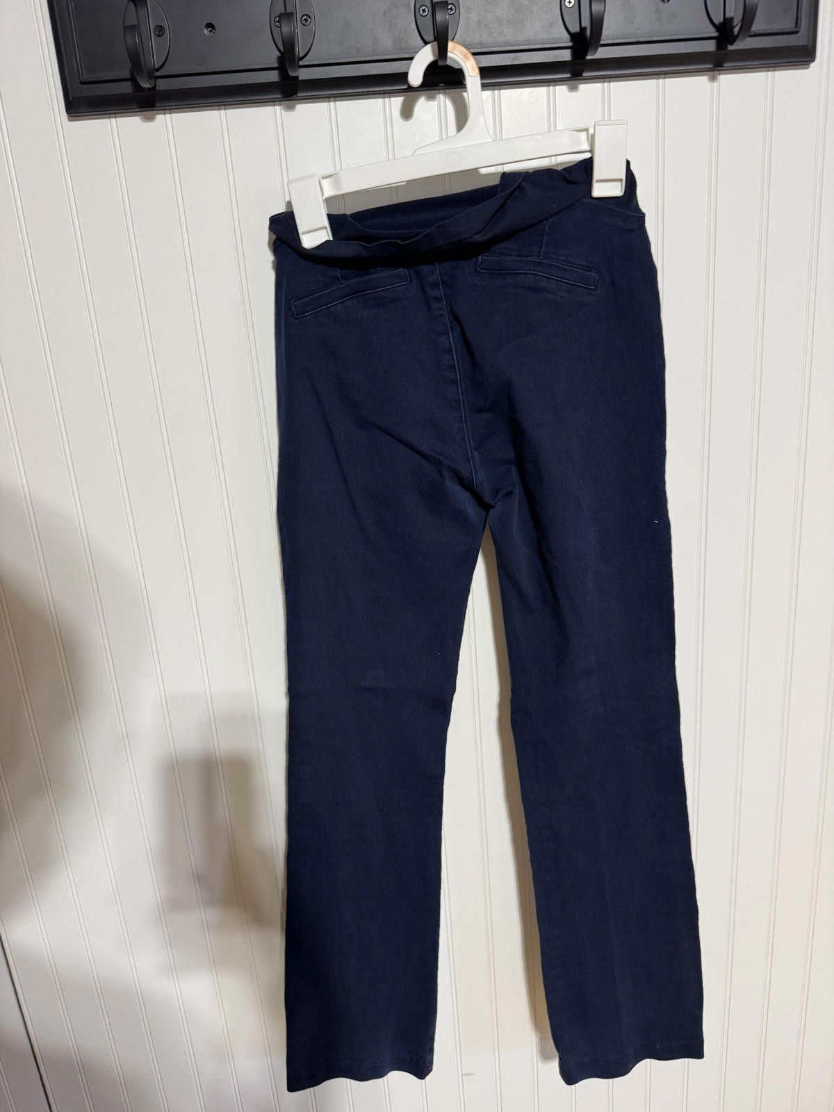 Other Indigo Blue Women's Small Petite Secret Fit Belly Navy Pants Size 28" / US 6 / IT 42 - 2 Thumbnail