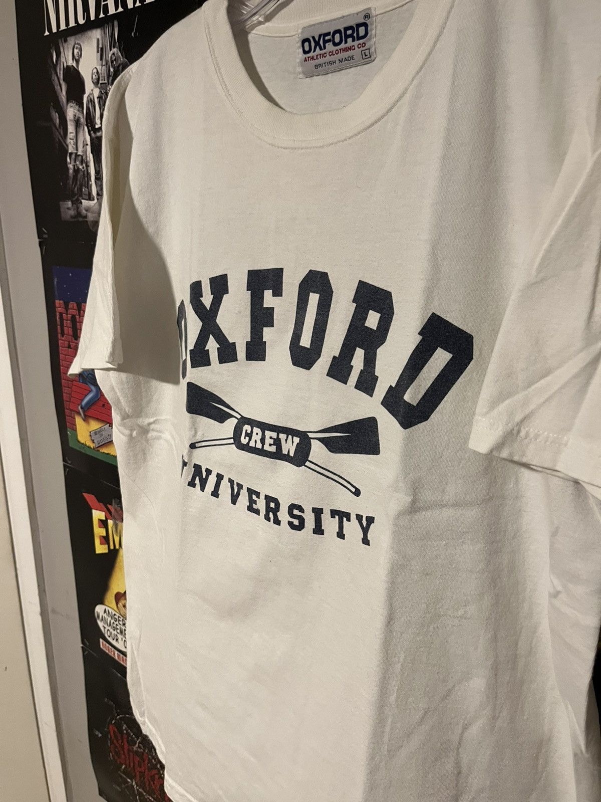 Jansport Vintage 90’s made in Britain Oxford University tee shirt L Size US L / EU 52-54 / 3 - 2 Thumbnail