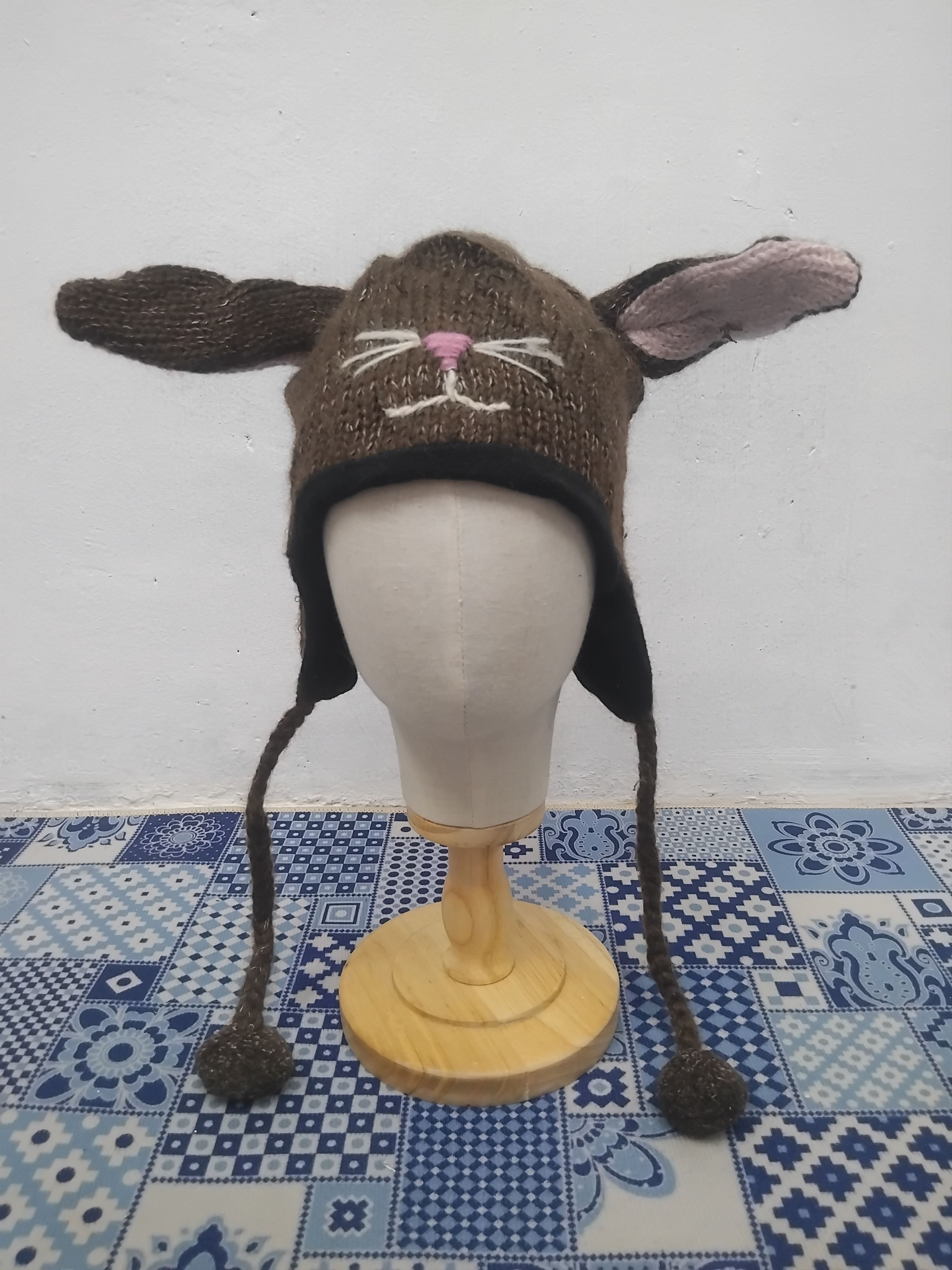Cartoon Network Deluxe bear ear flat beanie Size ONE SIZE - 5 Thumbnail