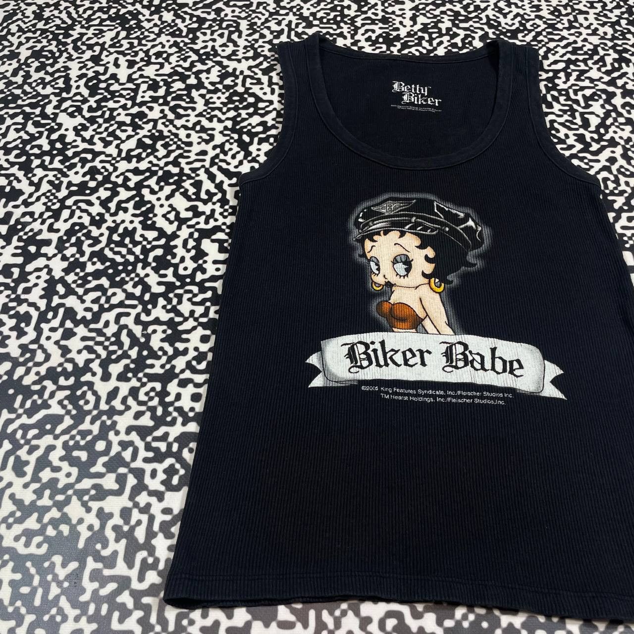 Cartoon Network Vintage 2005 Betty Boop Biker Babe Hysteric Style Tank Top Size S / US 4 / IT 40 - 4 Thumbnail