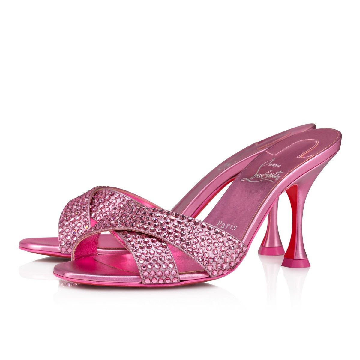 Christian Louboutin o1s1wg110225 Heels in Pink Size US 10 / IT 40 - 3 Thumbnail