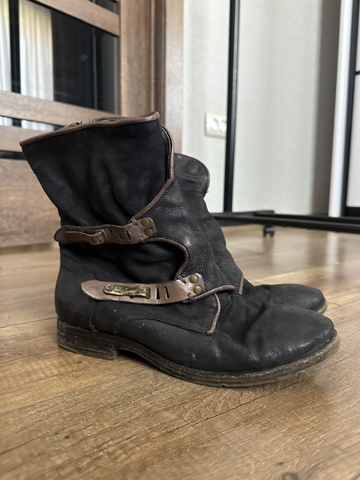 A.S.98 AS 98 Airstep Vintage High Top Boots Shoes Avant Garde Size US 5 / EU 37 - 1 Thumbnail