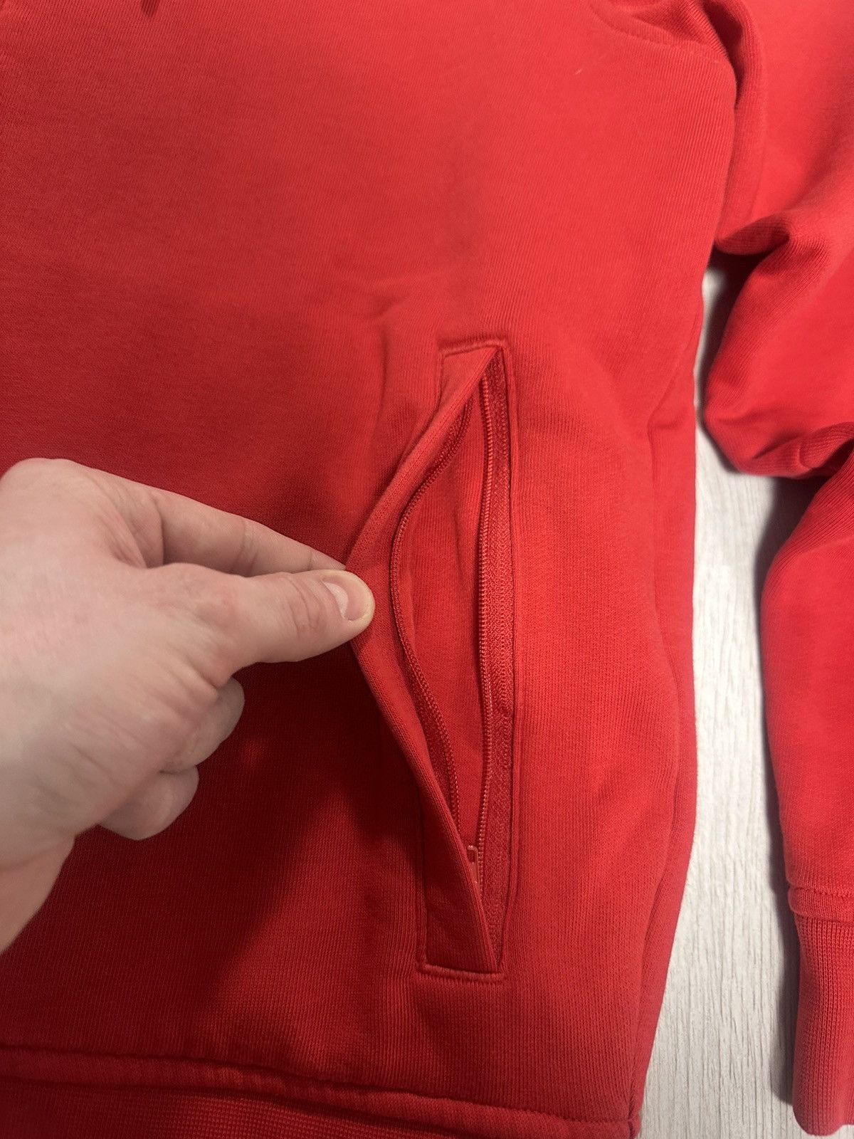 Lacoste Lacoste zip hoodie red rare size M Size US M / EU 48-50 / 2 - 6 Thumbnail