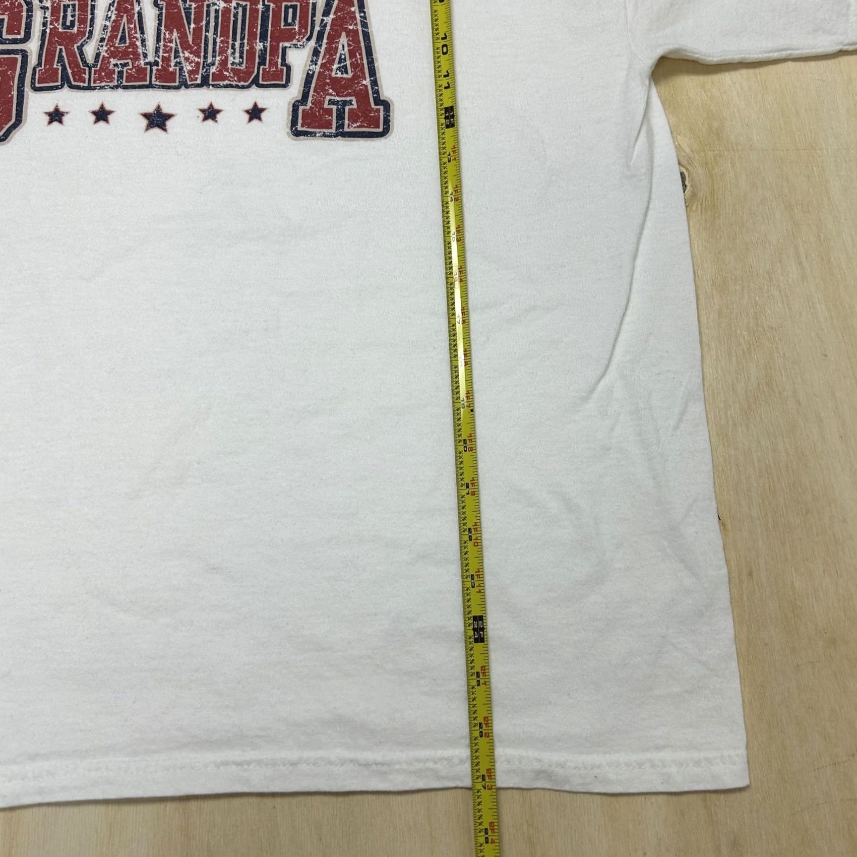 Gildan Grandpa Shirt Mens XL White Gildan Graphic Tee T-Shirt Size US XL / EU 56 / 4 - 5 Thumbnail