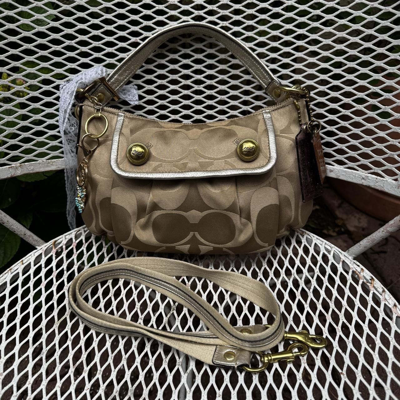 Coach Y2K Coach Convertible Monogramed Mini Bag Size ONE SIZE - 1 Thumbnail