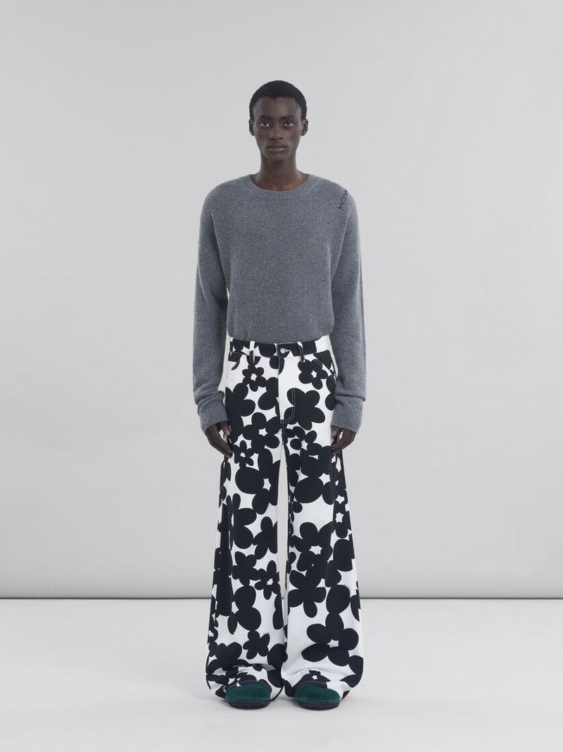 Marni o1w1db10526 Pants in Black Size US 30 / EU 46 - 2 Thumbnail