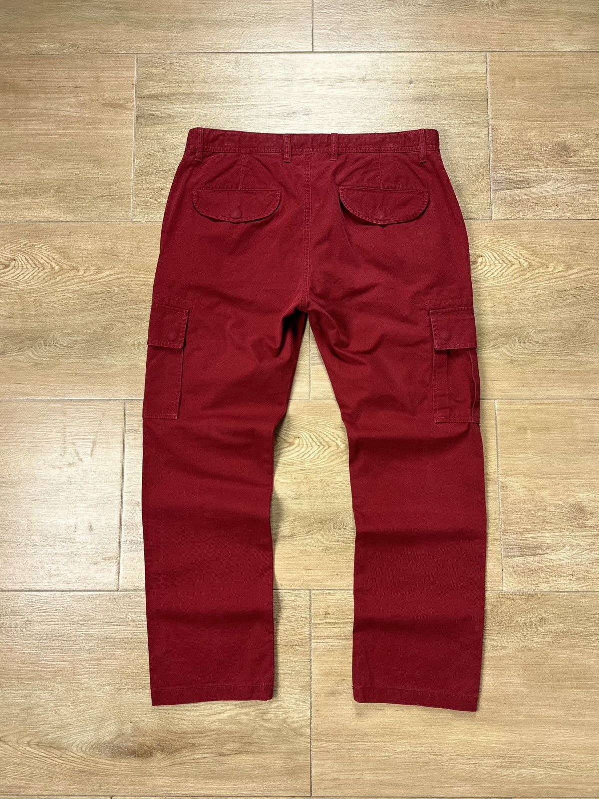 Designer × Suitsupply SUITSUPPLY Red Chino Cargo Pants Cotton Size 50 Size US 34 / EU 50 - 12 Thumbnail