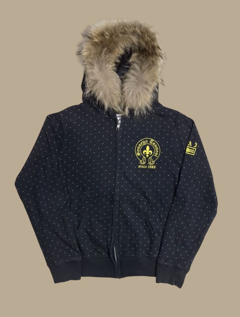 Japanese Brand Japanese LGB If Six Was Nine Style Fur Zip Hoodie Size US XS / EU 42 / 0 - 1 Thumbnail