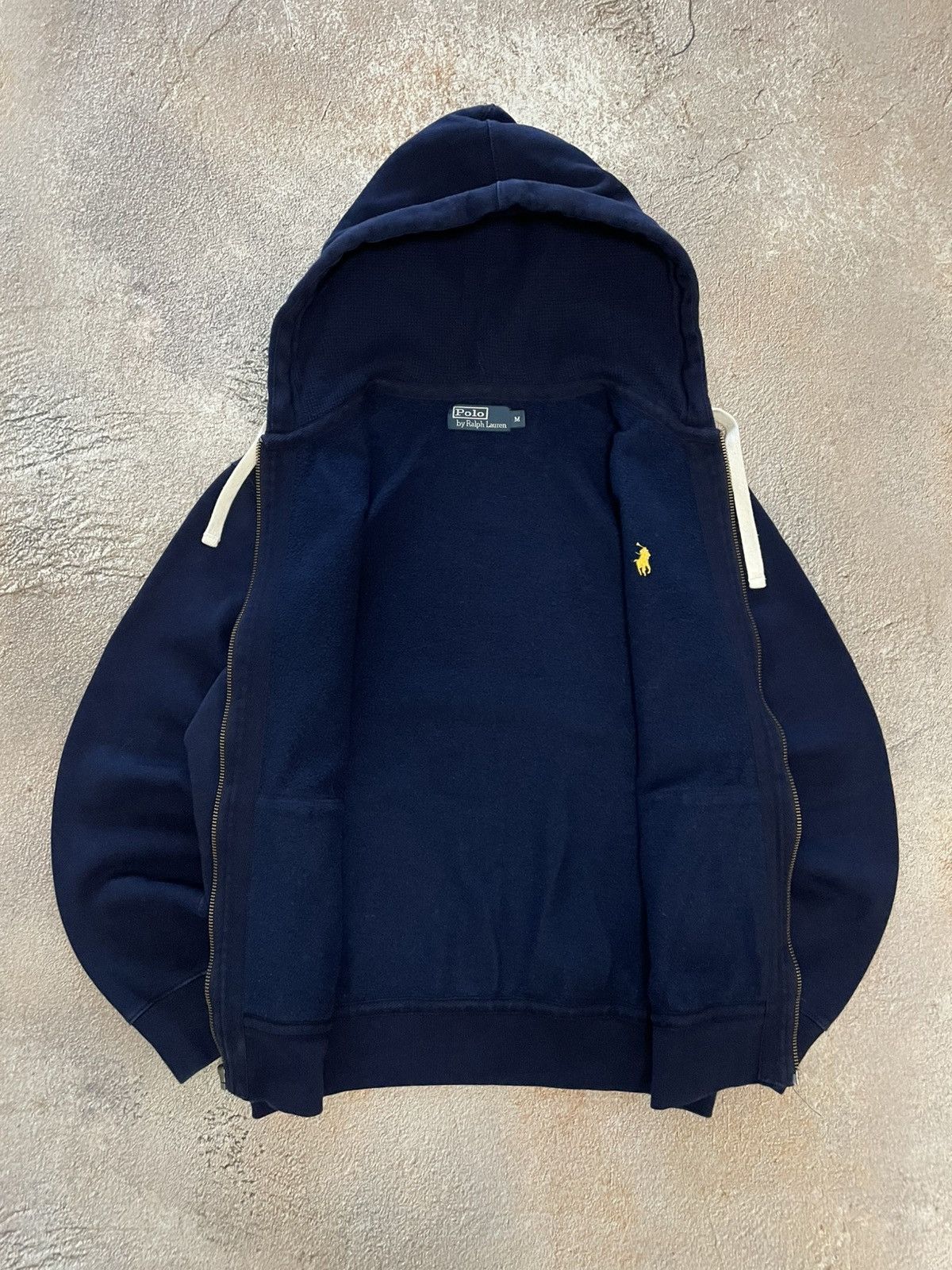 Polo Ralph Lauren Vintage Polo Ralph Lauren Heavy Cotton Full Zip Hoodie Size US M / EU 48-50 / 2 - 5 Thumbnail