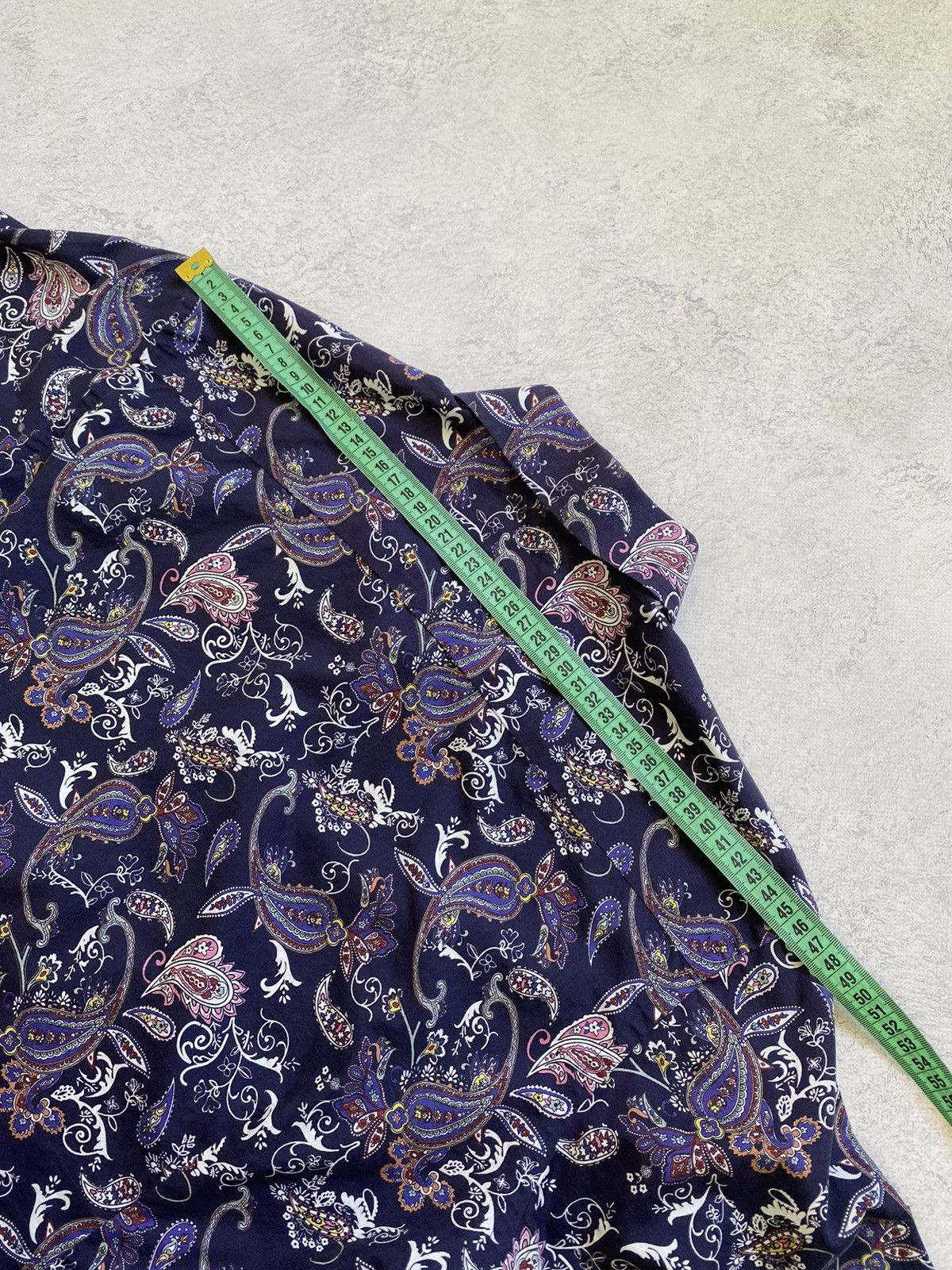 Eton Eton Mens Paisley Multicolor Button Up Shirt Size M Size US M / EU 48-50 / 2 - 13 Thumbnail