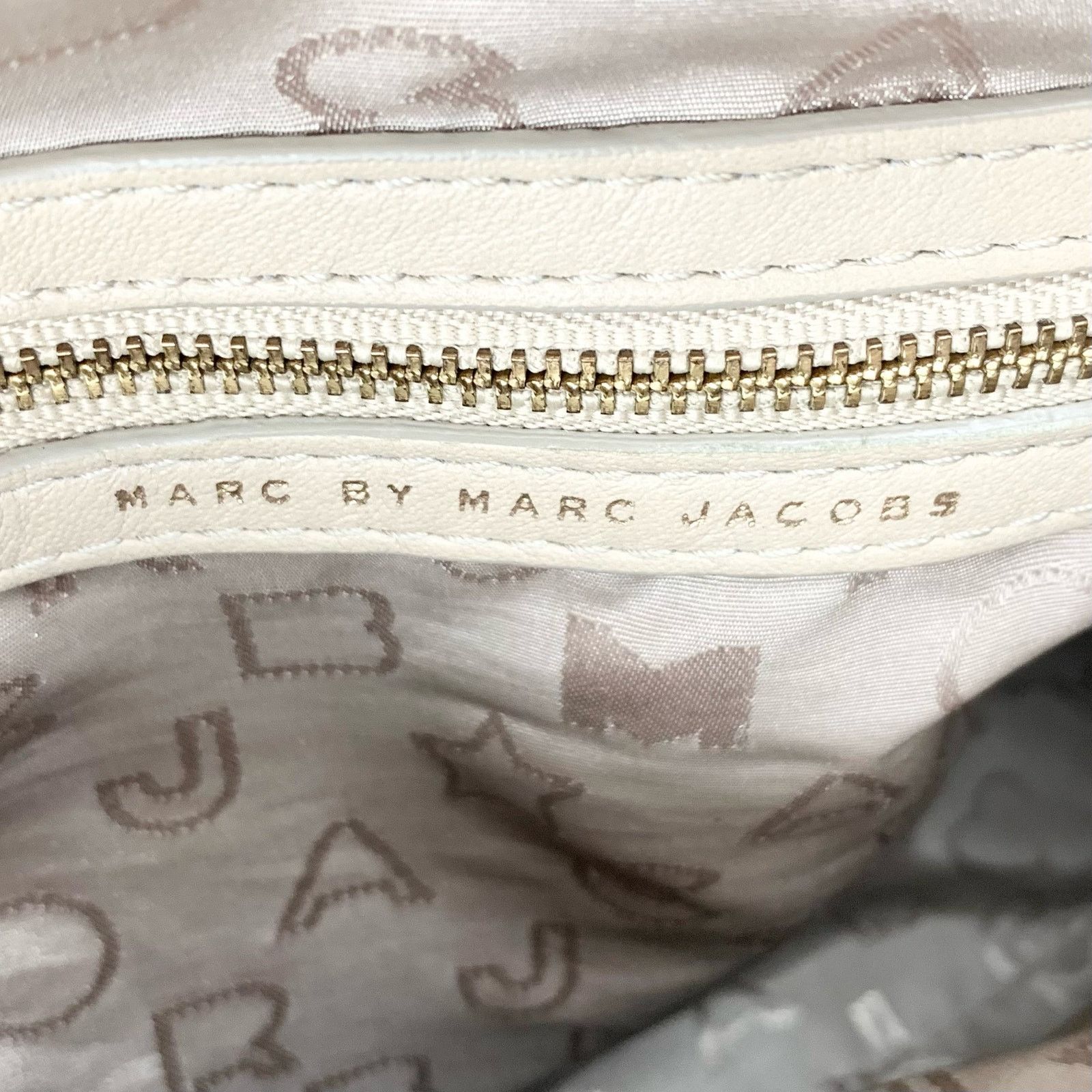 Marc by Marc Jacobs Marc Jacobs Leather Handle Tote Removable Shoulder Strap Tan Size ONE SIZE - 8 Thumbnail