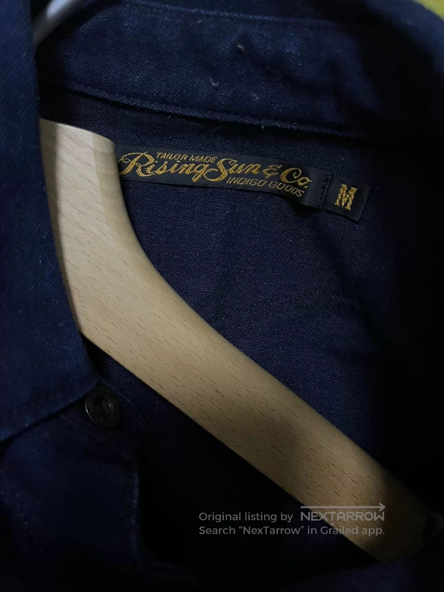 Rising Sun & Co. RISING SUN Indigo Denim Jacket. Size US M / EU 48-50 / 2 - 6 Thumbnail