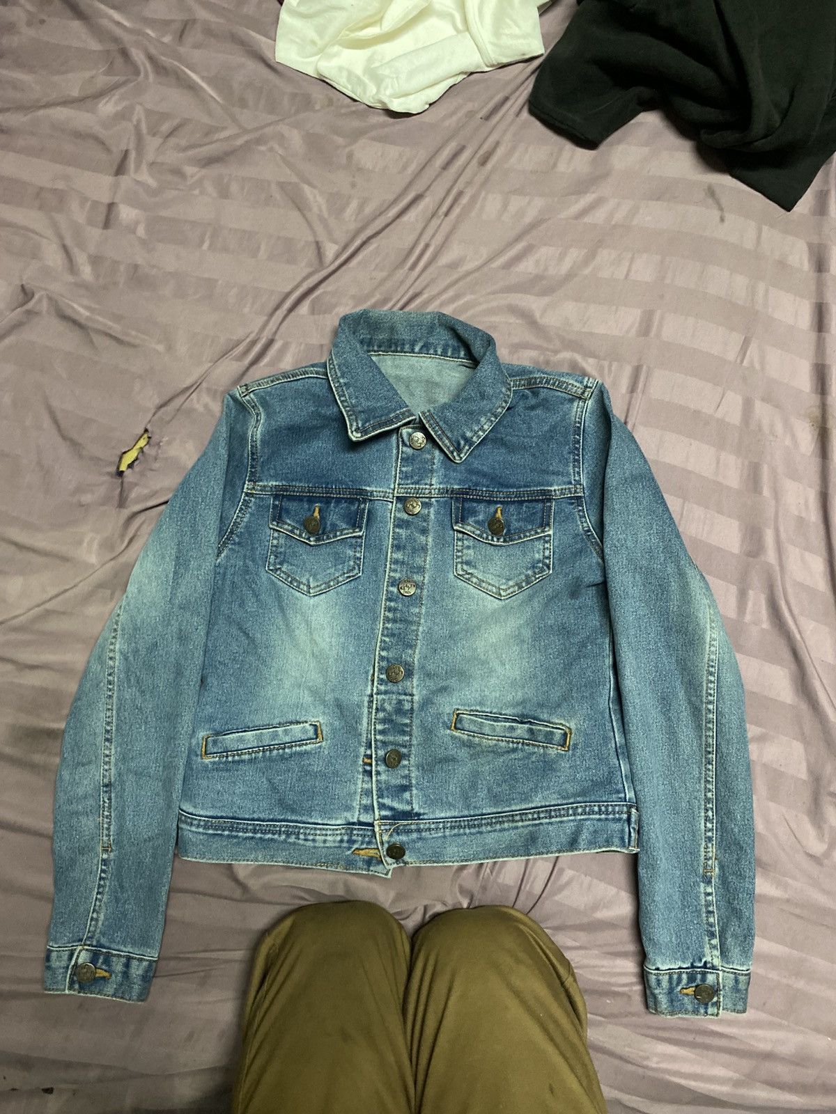 Other Denim Jacket y2k Vintage 1+1 Size M / US 6-8 / IT 42-44 - 6 Thumbnail