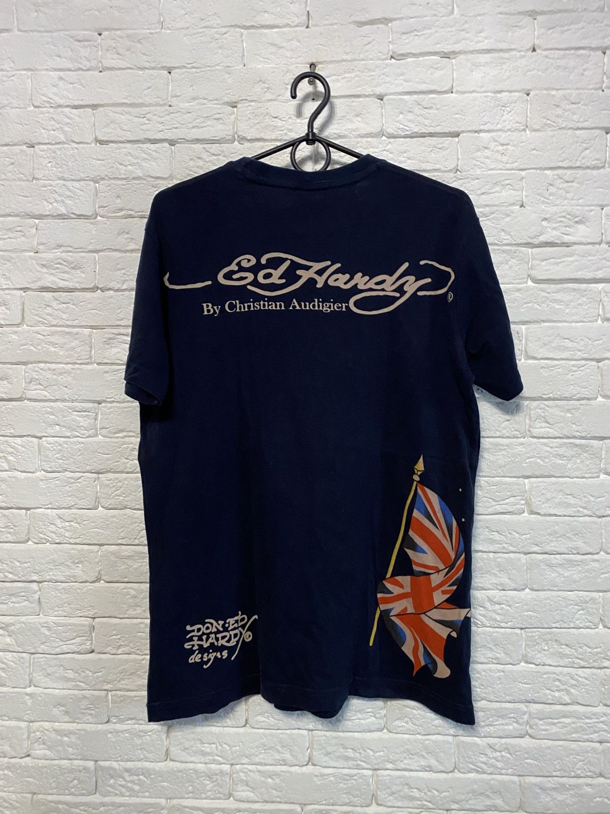 Christian Audigier × Ed Hardy Christian Audigier c Ed Hardy Tee Great Britain Flag 🇬🇧 Size US L / EU 52-54 / 3 - 5 Thumbnail