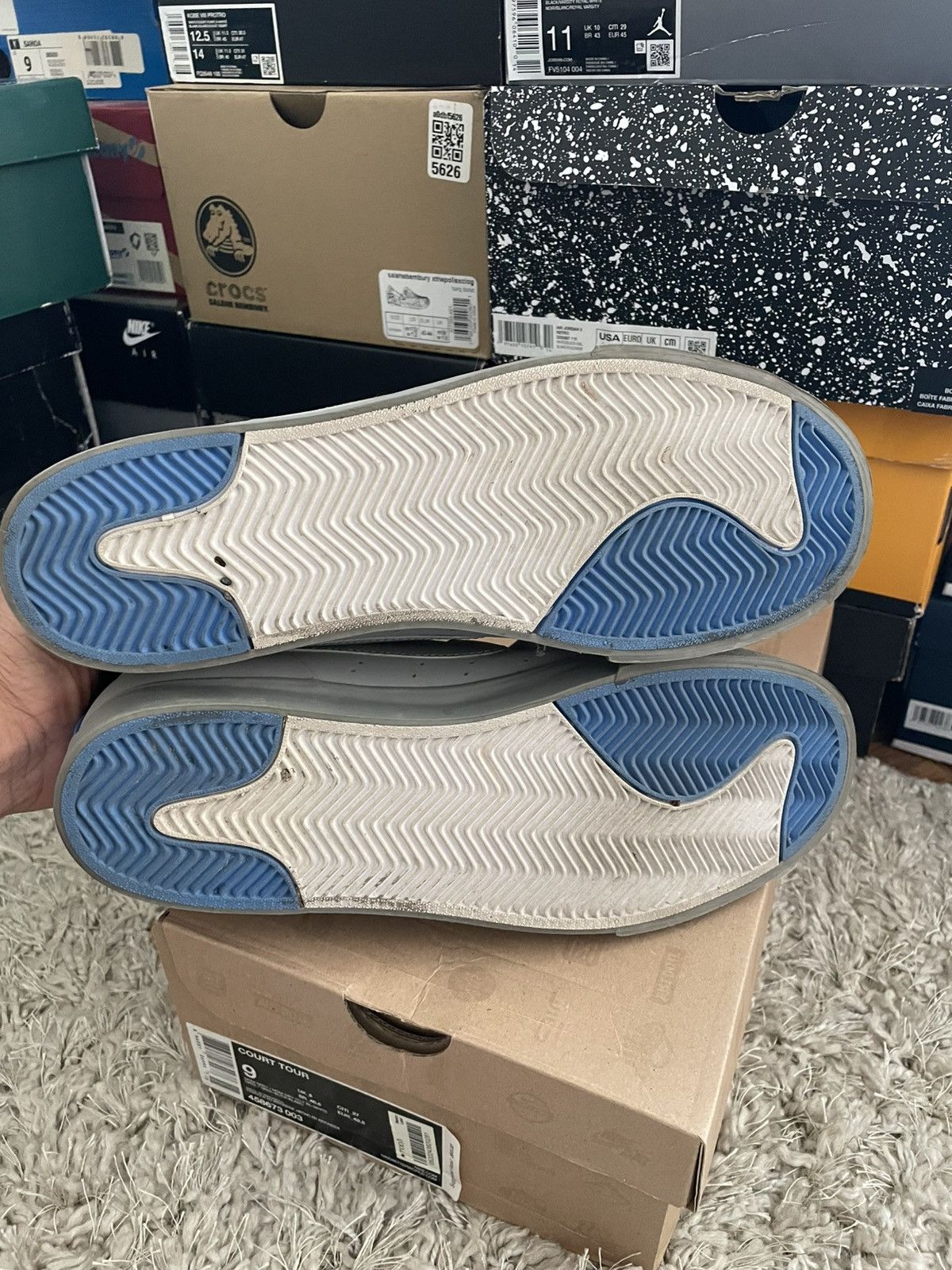 Nike Nike Court Tour Grey/Blue Size US 9 / EU 42 - 7 Thumbnail