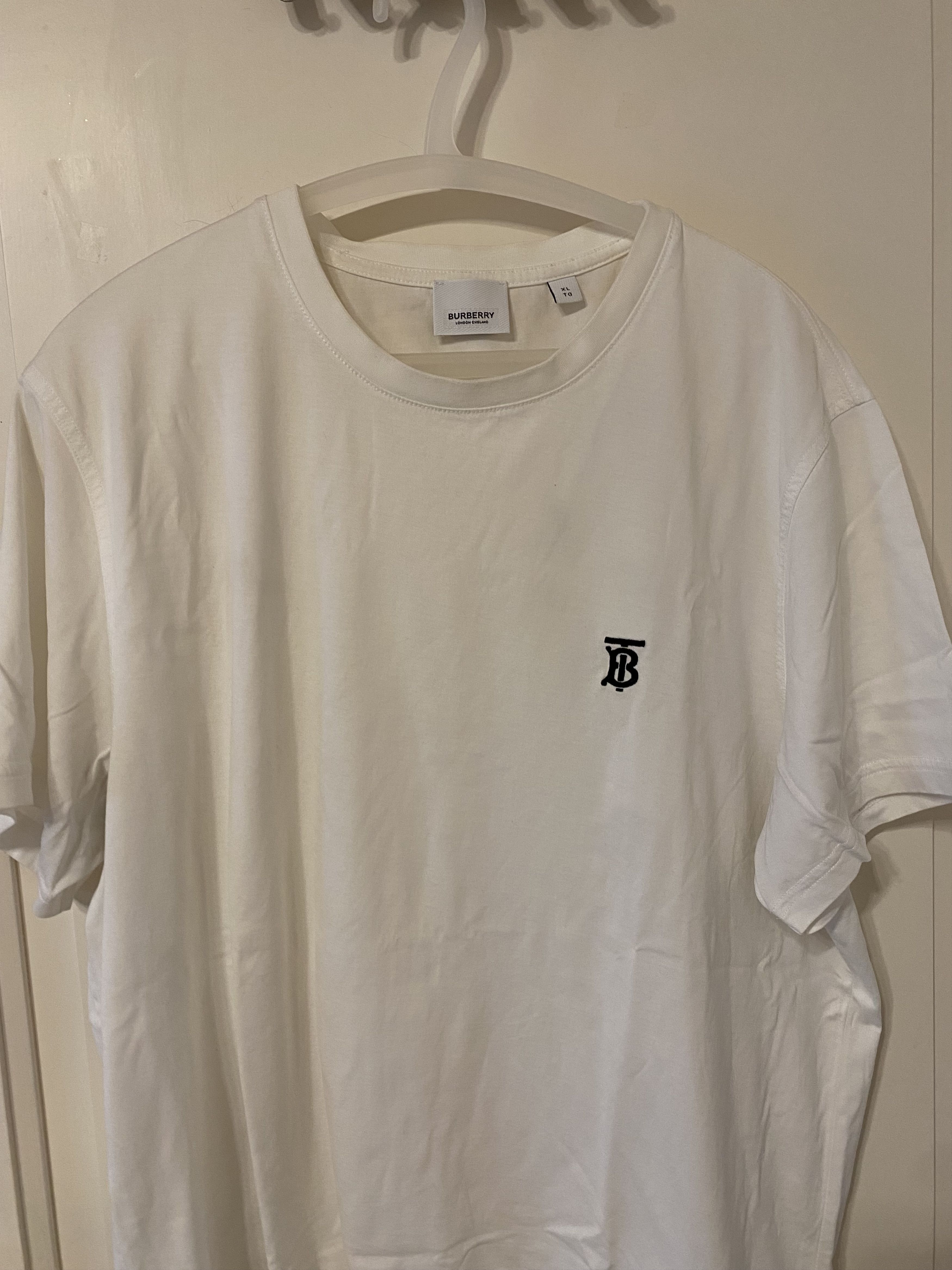 Burberry Burberry Logo Embroidered TB small Vintage Size US XL / EU 56 / 4 - 1 Thumbnail