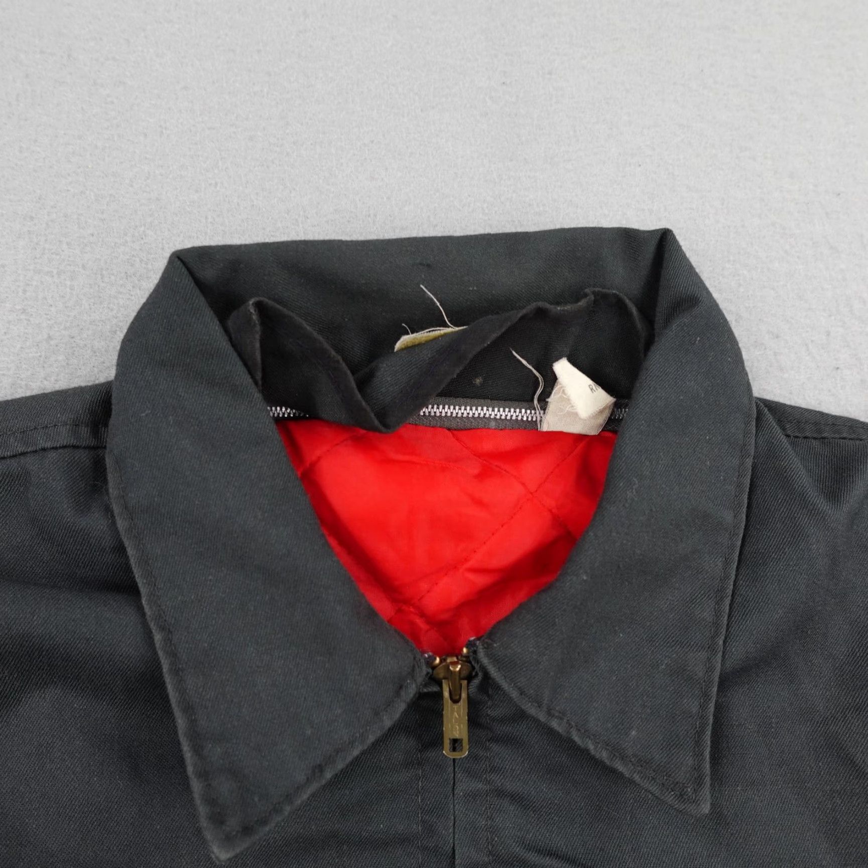 Vintage VINTAGE ToppMaster Jacket Mens 42 Blue Chore Coat Quilted Liner Bomber Zipper 60s Size US XS / EU 42 / 0 - 2 Thumbnail