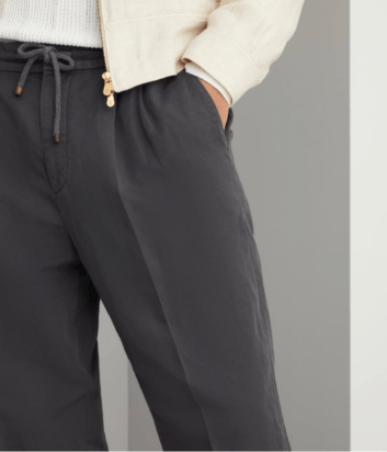 Brunello Cucinelli Dyed Pants in Charcoal Size US 34 / EU 50 - 3 Thumbnail