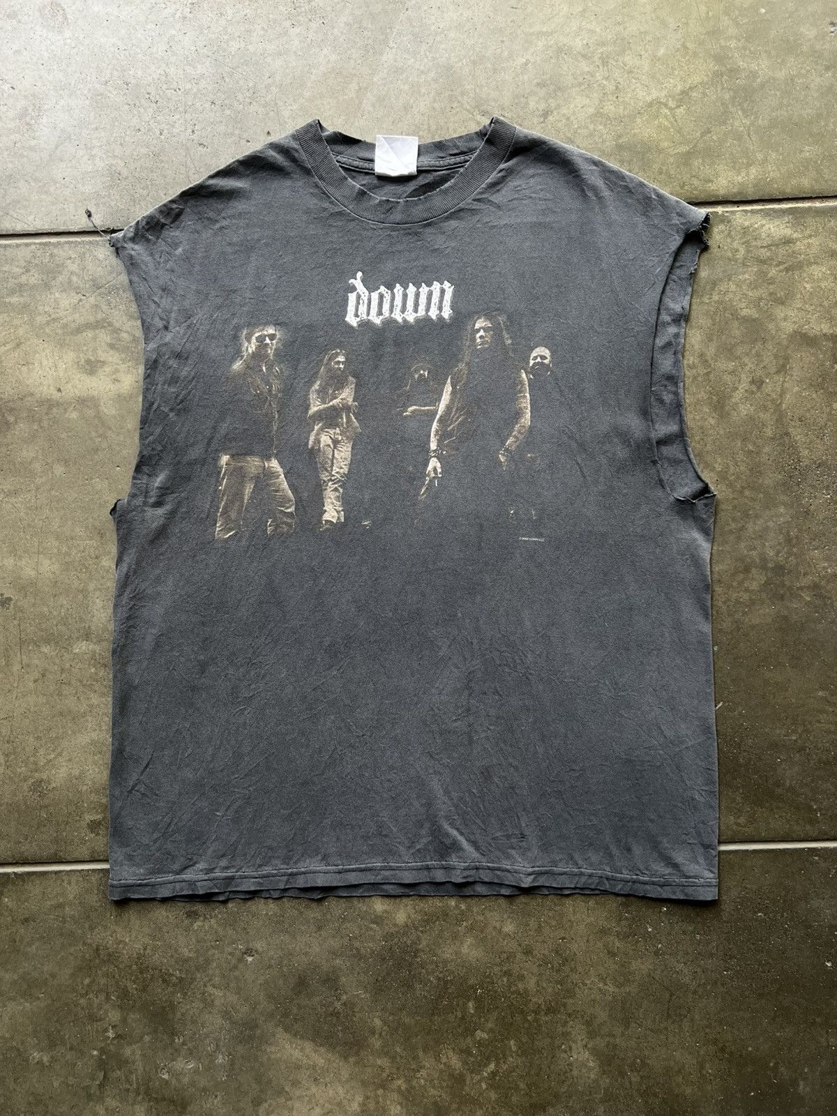 Vintage 2002 Down Band Tee Shirt Tour Pantera Crowbar Metal Melvins Size US XL / EU 56 / 4 - 1 Thumbnail