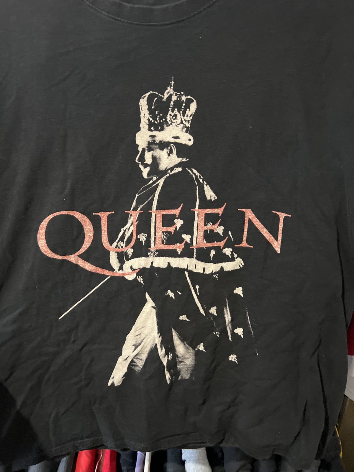 Band Tees VINTAGE THE QUEEN FREDDIE MERCURY GRAPHIC TOUR T SHIRT SZ L Size US L / EU 52-54 / 3 - 2 Thumbnail