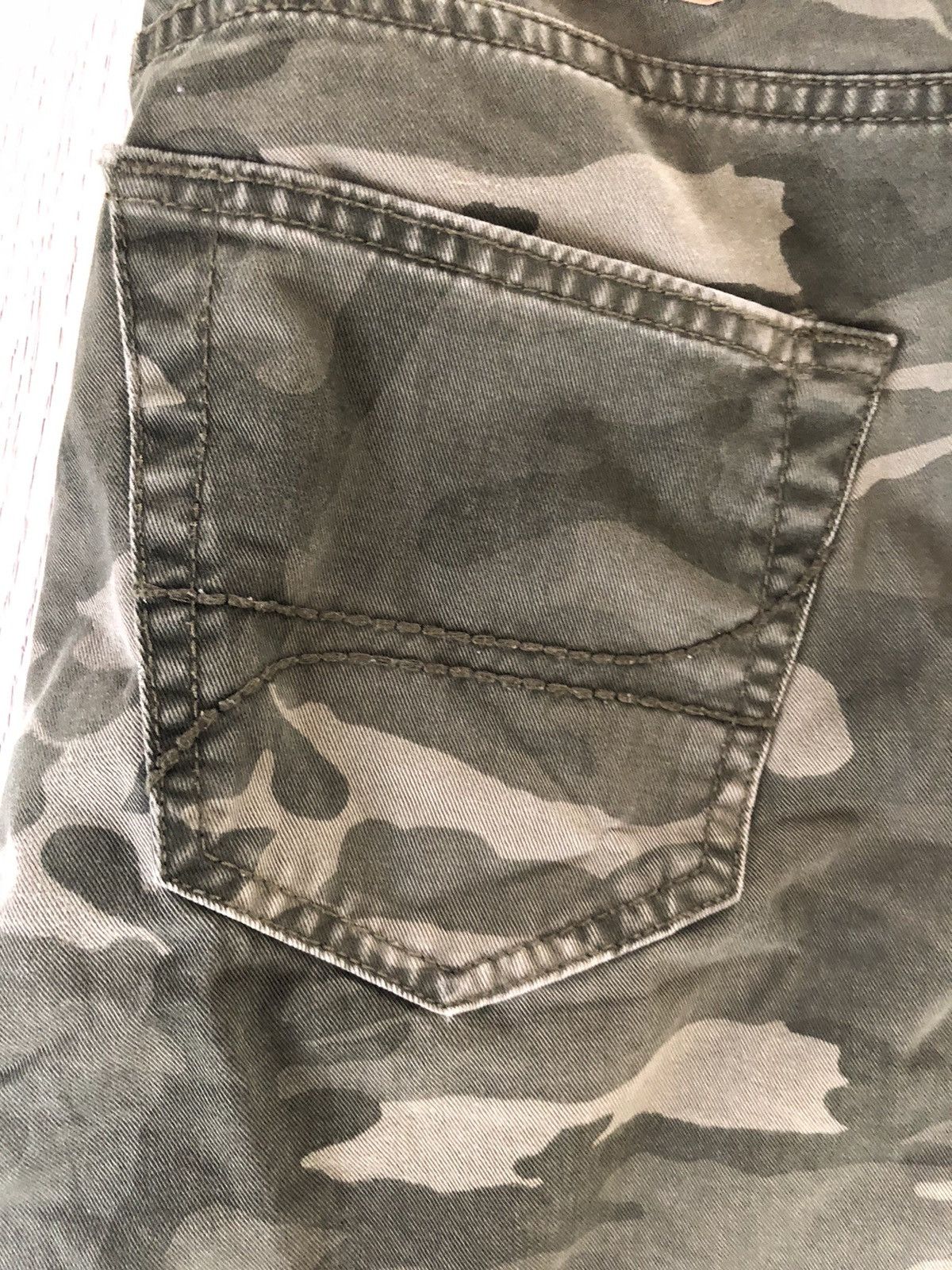 Hollister Hollister Men Skinny 5 Pocket Green Pants Camo 30 x 30 Size US 30 / EU 46 - 5 Thumbnail