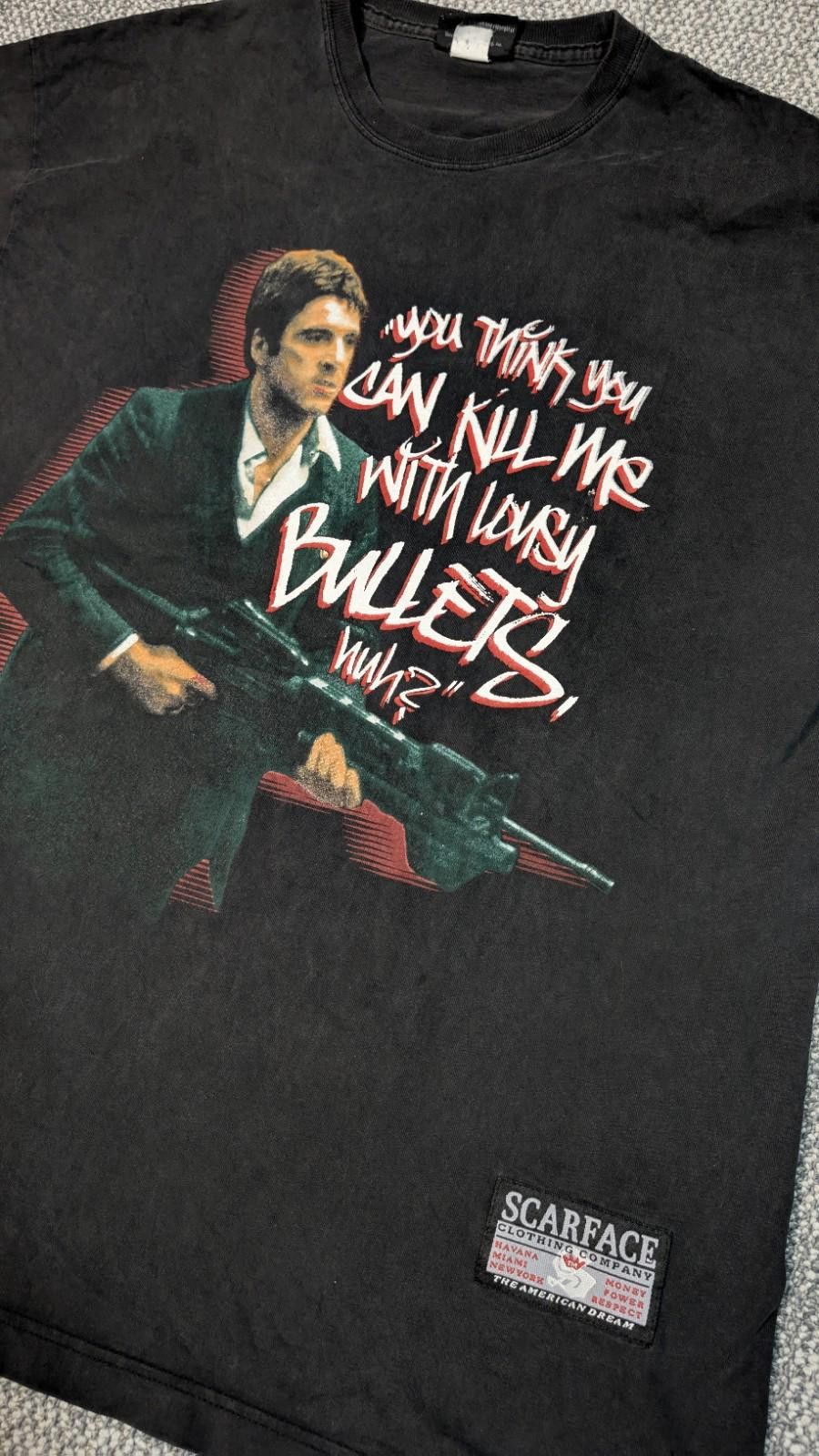 Surface To Air VTG Scarface Clothing Company Graphic Print XL Shirt Size US XL / EU 56 / 4 - 5 Thumbnail