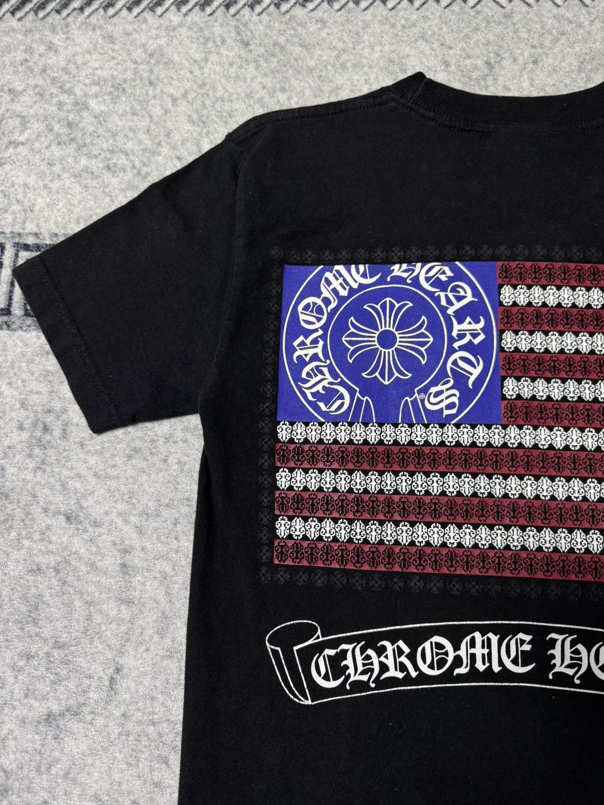 Chrome Hearts 2010s AMFLAG AMERICAN FLAG SCROLL CHROME Size US S / EU 44-46 / 1 - 5 Thumbnail