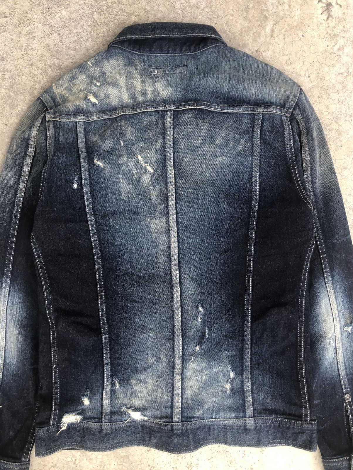If Six Was Nine Japanese Fuga Distressed Denim Size US M / EU 48-50 / 2 - 16 Thumbnail