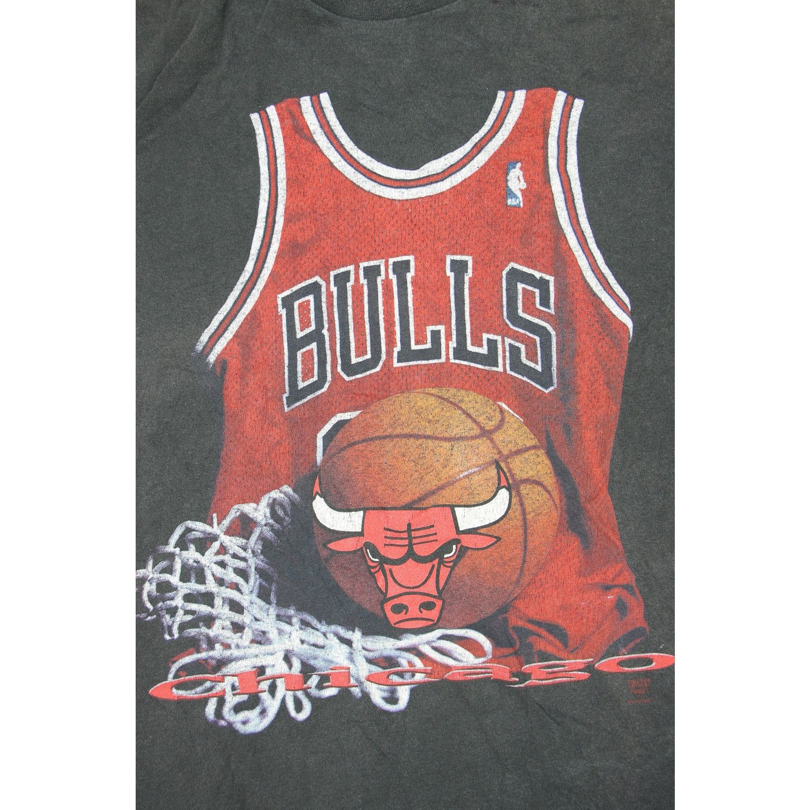 Starter 90s Vintage Chicago Bulls Jordan Basketball Jersey Tee L Size US L / EU 52-54 / 3 - 7 Thumbnail