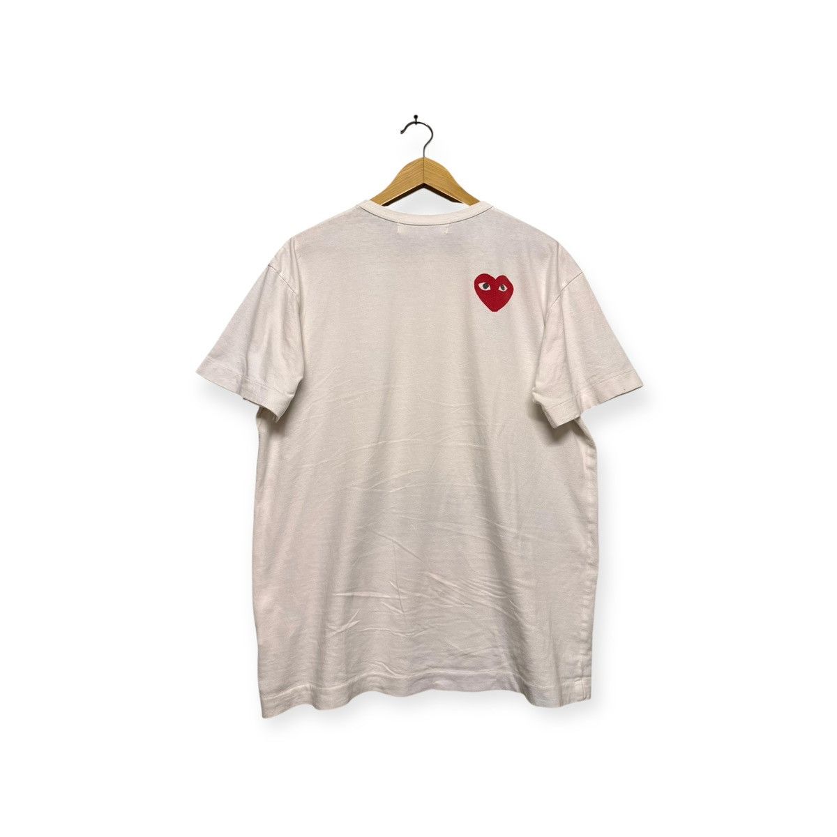 Comme des Garcons × The North Face Comme Des Garcons Play X The North Face Heart Logo Tee Size US XL / EU 56 / 4 - 3 Thumbnail