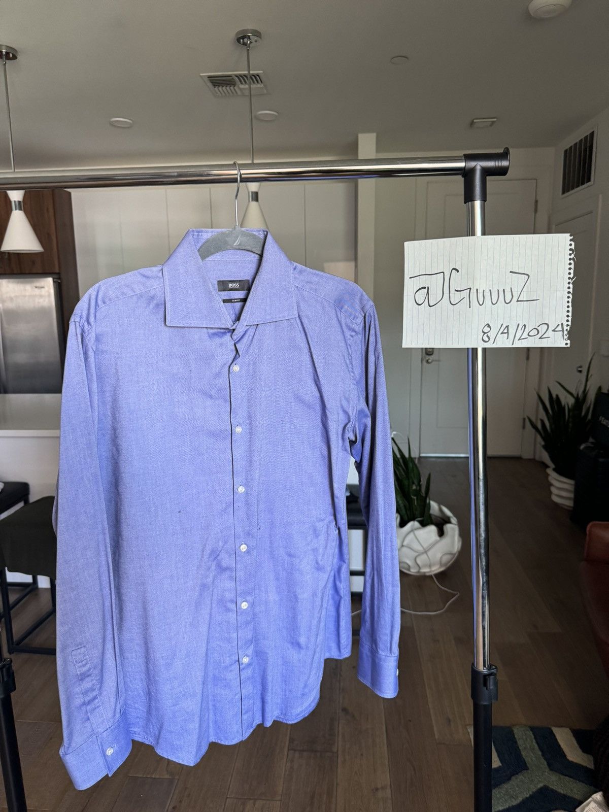 Hugo Boss Hugo Boss button up Size US L / EU 52-54 / 3 - 1 Thumbnail
