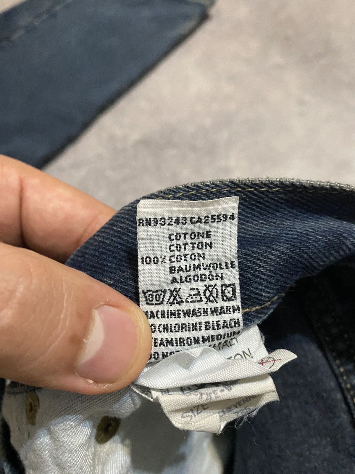 Diesel × Vintage Vintage Diesel Industry Jeans Cheyenne Size 30 Size US 30 / EU 46 - 13 Thumbnail