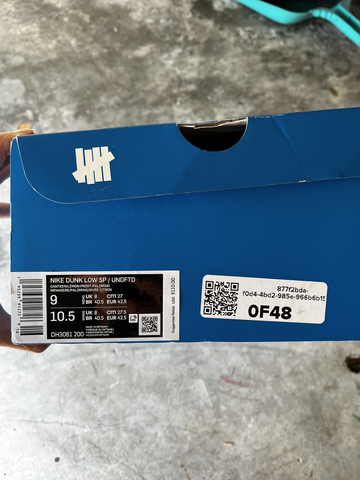 Nike × Undefeated Nike Dunk Low SP Undefeated Canteen Dunk Size US 9 / EU 42 - 6 Thumbnail