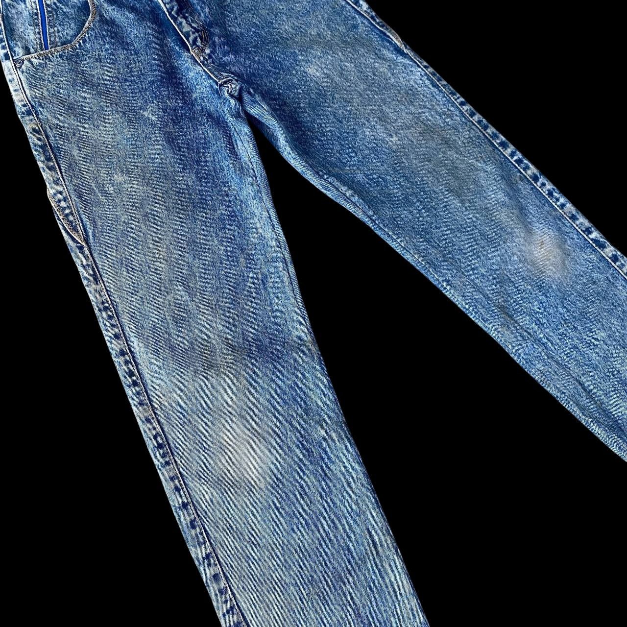 Vintage Vintage 80s/90s Edwin Acid Wash Dirty Tapered Retro Grunge Size US 28 / EU 44 - 6 Thumbnail
