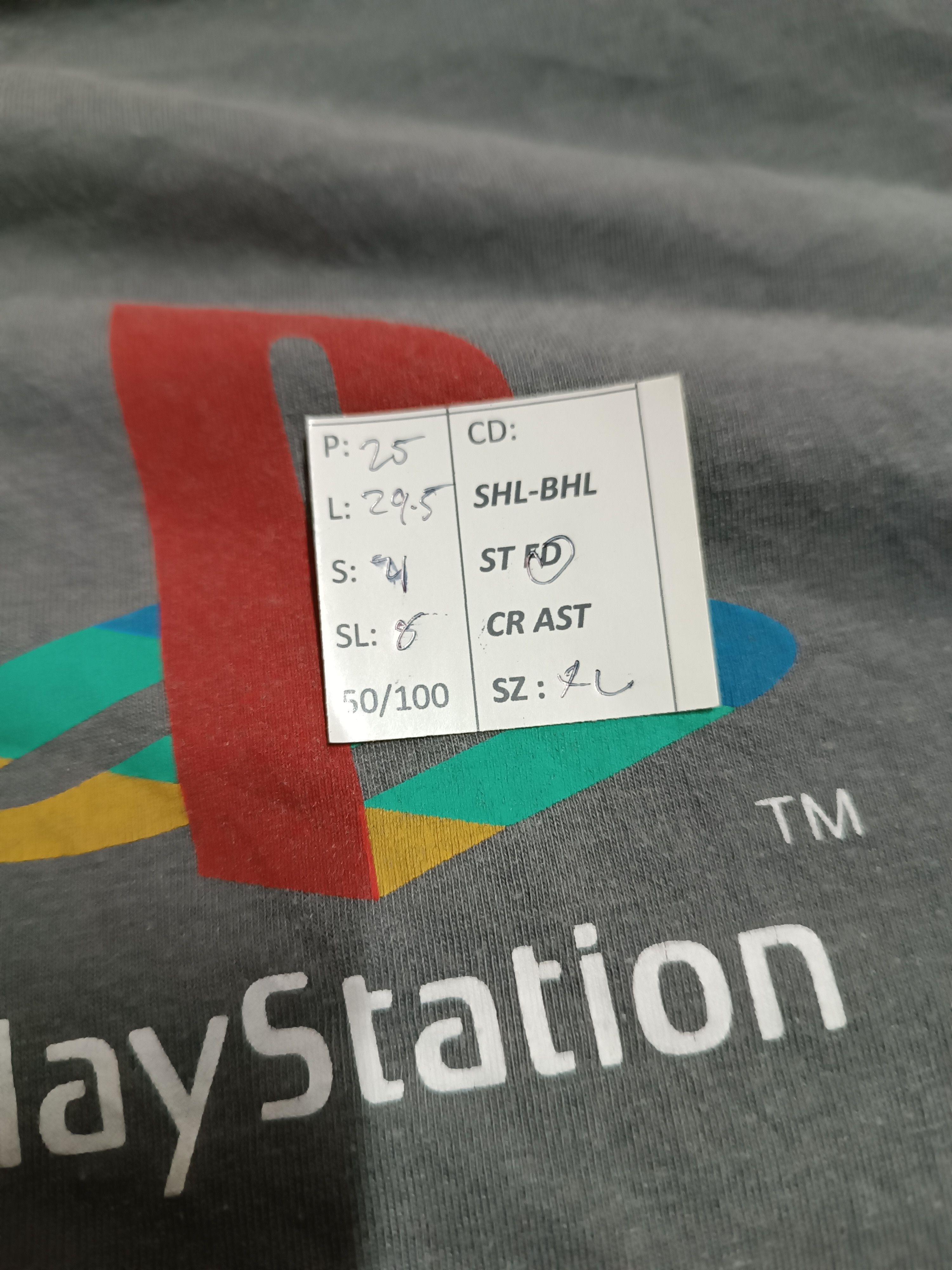 Playstation VINTAGE PLAYSTATION FADED GAMING PS4 PS5 LOGO TEE Size US XL / EU 56 / 4 - 19 Thumbnail