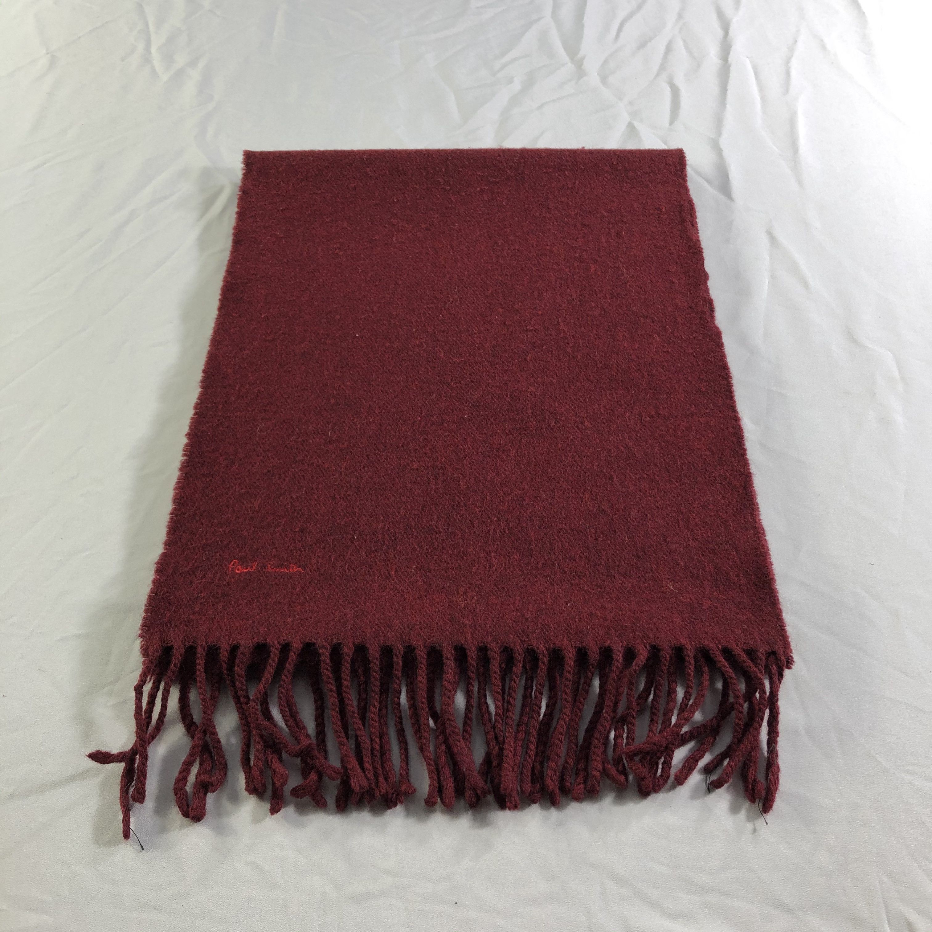 Paul Smith Paul Smith Wool Cashmere Scarf Muffler Neckwear V2482 Size ONE SIZE - 2 Thumbnail