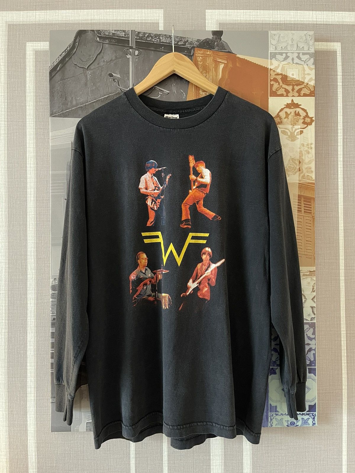 Band Tees Vintage 2001 Weezer Britpop Band Tour Tees Size US L / EU 52-54 / 3 - 1 Thumbnail