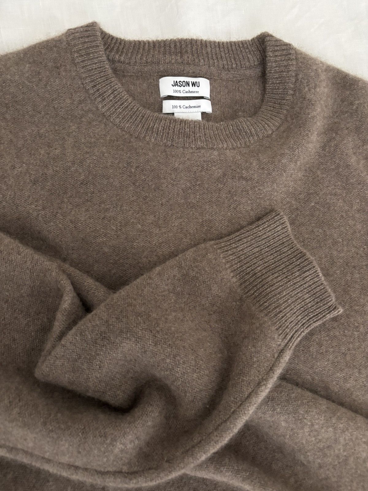 Other NWT Jason Wu 100% Cashmere 2-Ply Crewneck Men L Size US L / EU 52-54 / 3 - 6 Thumbnail
