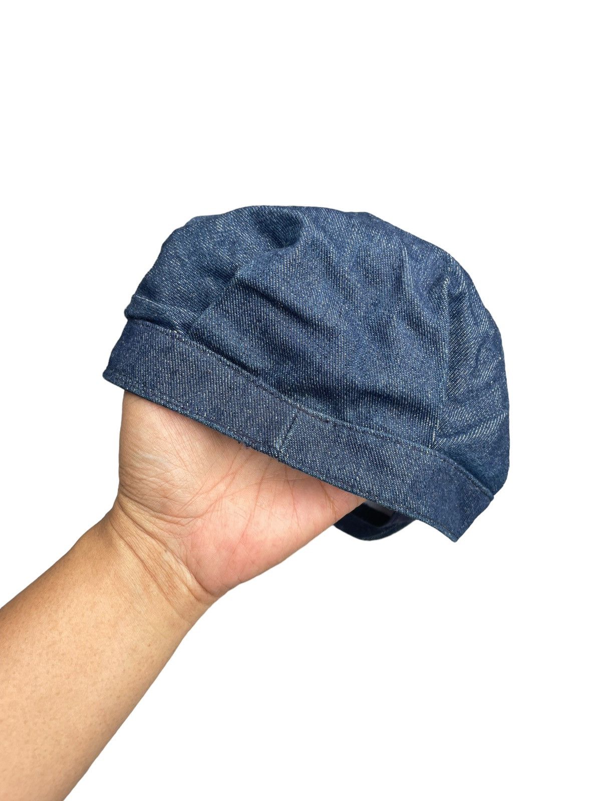 DKNY × Le Grande Bleu (L.G.B.) × Vintage Vintage DKNY Denim Cap Size ONE SIZE - 9 Thumbnail