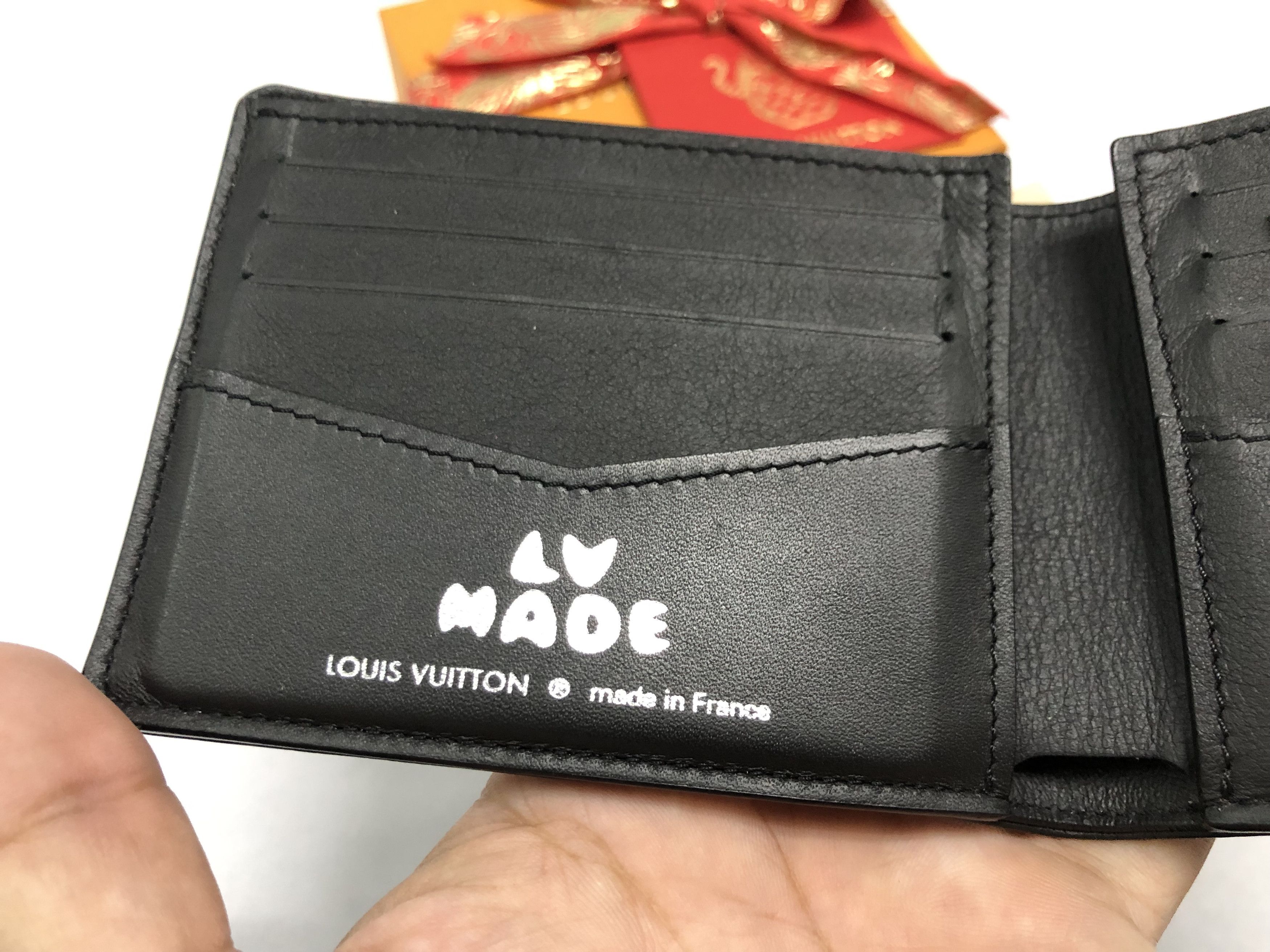 Louis Vuitton × Nigo Louis Vuitton x Nigo Slender Wallet Size ONE SIZE - 4 Thumbnail