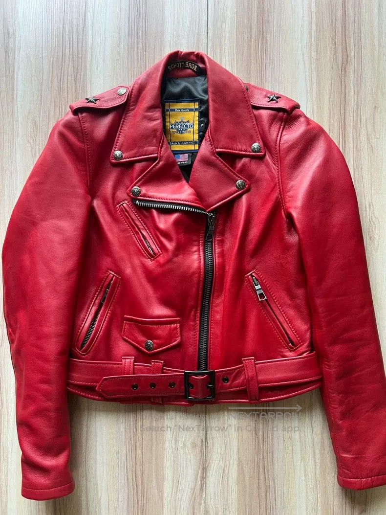 Schott Schott Leather coat Size US S / EU 44-46 / 1 - 1 Thumbnail