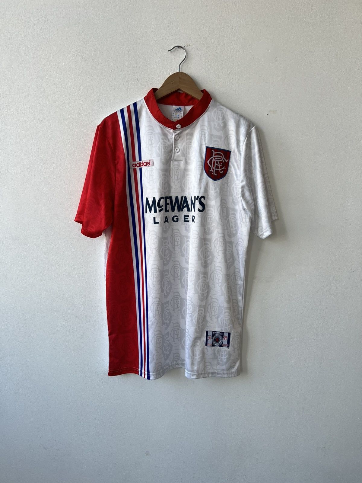 🩸RARE🩸Adidas Rangers 1996/1997 Vintage Jersey