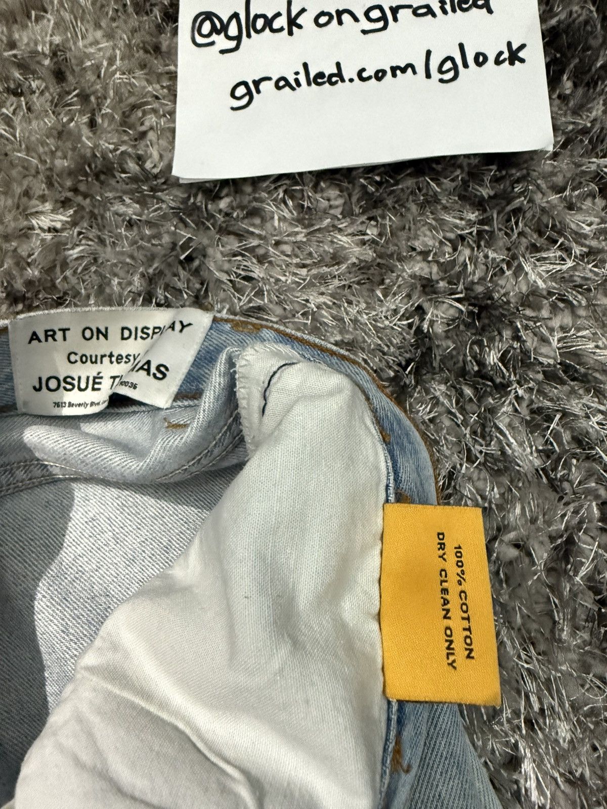 Gallery Dept. Gallery Dept Super Flooded G Patch Levi’s Denim Size 31x34 Size US 31 - 16 Thumbnail