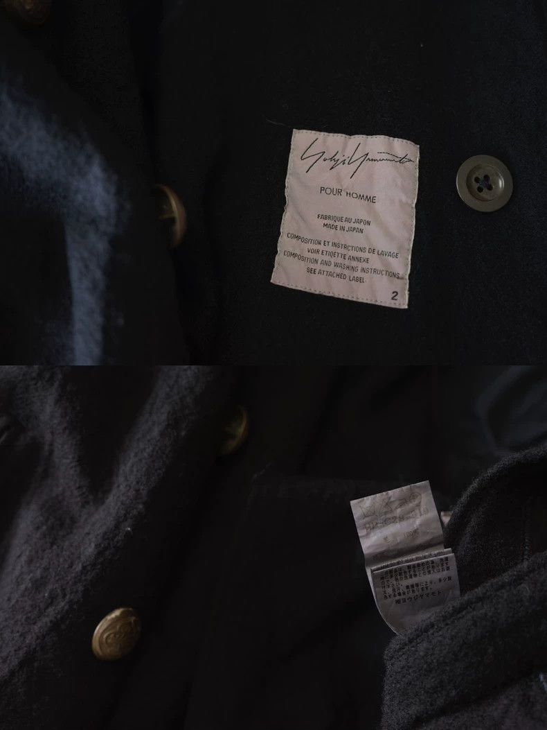 Yohji Yamamoto Yohji Yamamoto 06AW Brass Star Embroidered Felted Jacket 25 Size US M / EU 48-50 / 2 - 7 Thumbnail