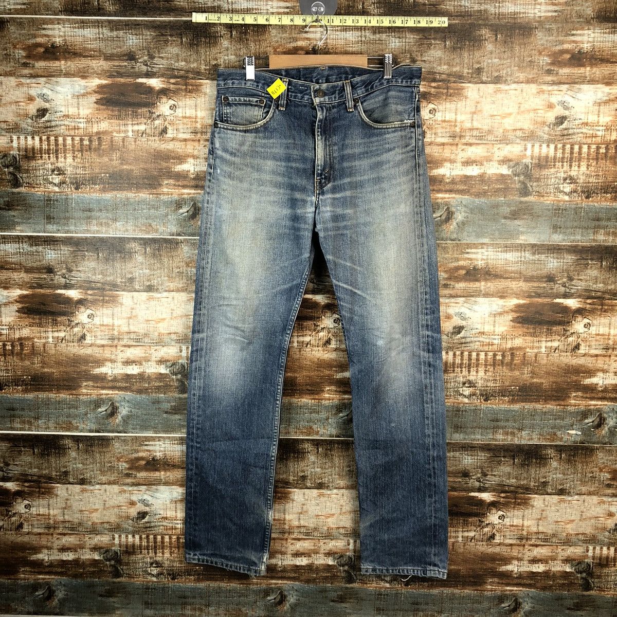Levi's DL Levis 505 Blue vintage Denim Pants #C198 Size US 33 - 1 Thumbnail