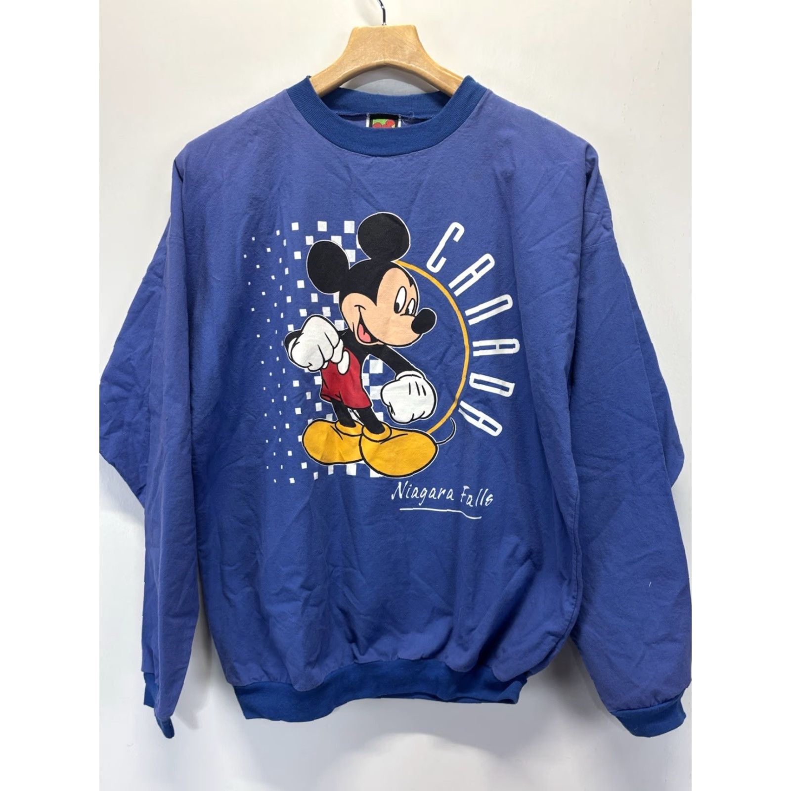 Mickey Unlimited VINTAGE Mickey Unlimited Canada Shirt L Unisex Adults Long Sleeve Crew Neck Graphic 90s Blue Niagara Falls L Mens Womens Size US L / EU 52-54 / 3 - 2 Thumbnail