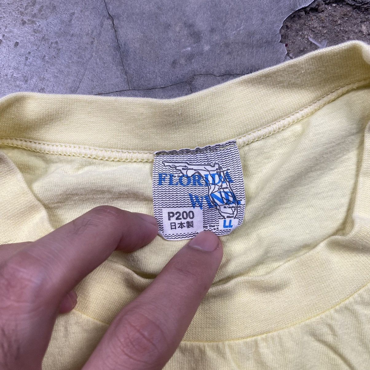 Japanese Brand × Vintage 90s Florida Wind Japan Kakemama Club Tee Size US M / EU 48-50 / 2 - 7 Thumbnail