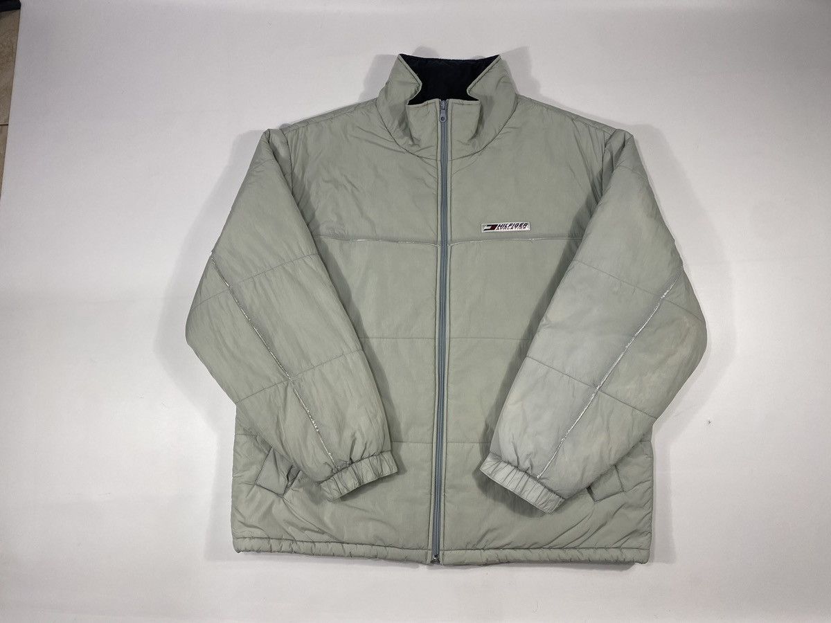 Tommy Hilfiger LASTDROP🔥90s Tommy Hilfiger Reflective Vintage Puffer Jacket Size US XL / EU 56 / 4 - 18 Thumbnail