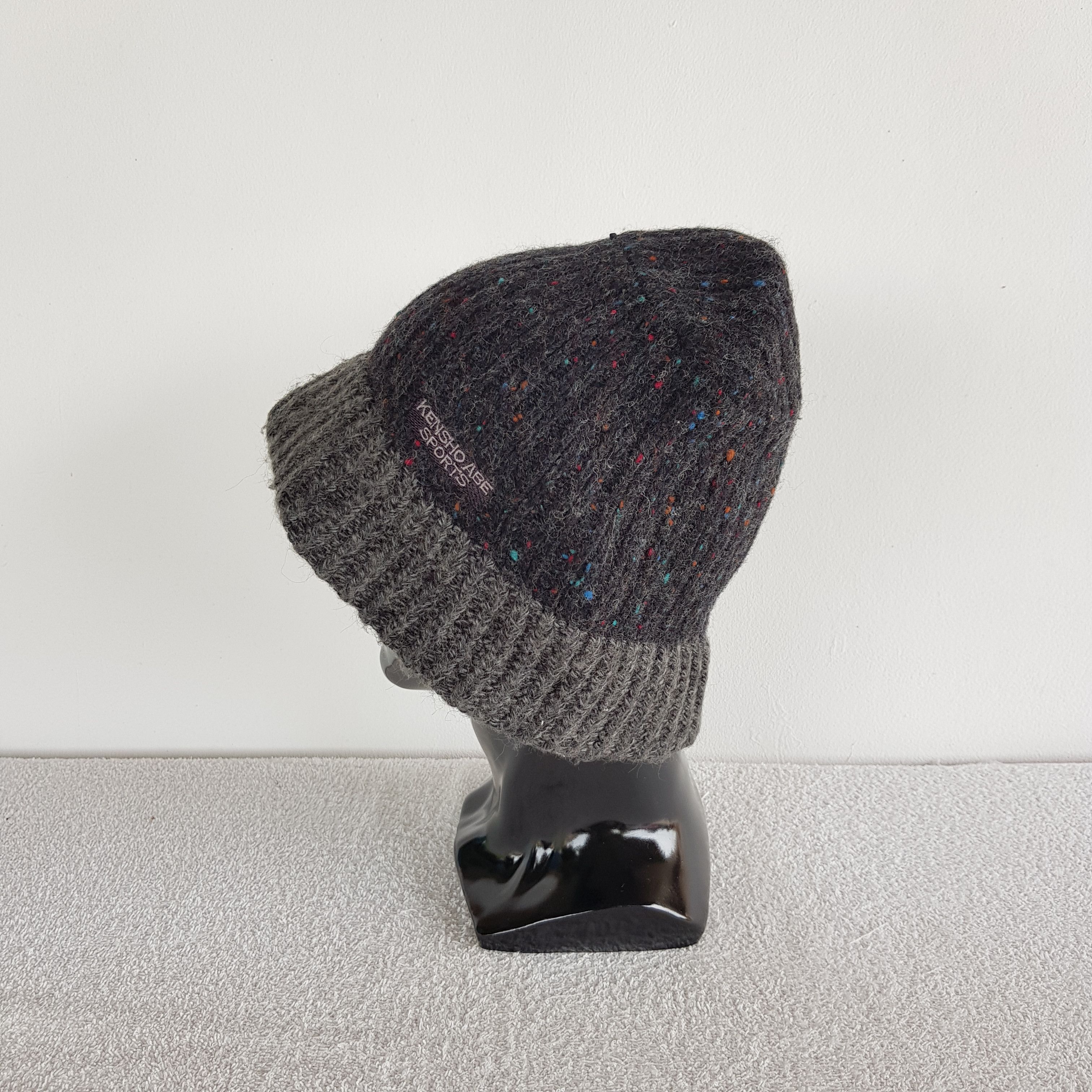 Kensho Abe Vintage Kensho Abe Sports Beanie Snow Cap Hats. Size ONE SIZE - 4 Thumbnail